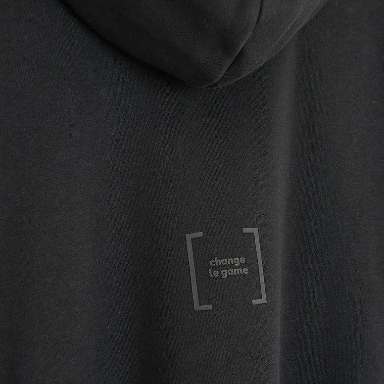 Czarna bluza cropp boxy z kapturem NOWEAR