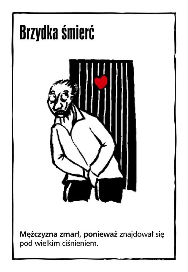 Czarne Historie 8, gra karciana