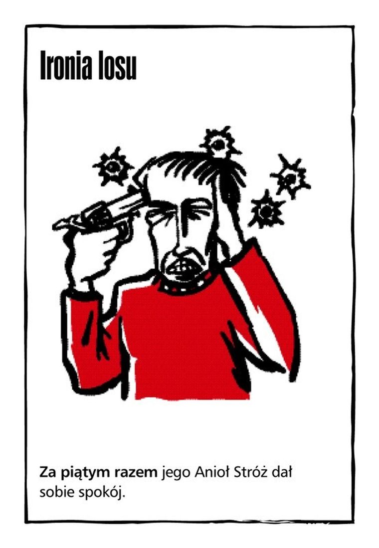 Czarne Historie, Głupia śmierć 2, gra karciana