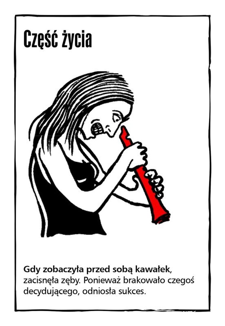 Czarne Historie, Upiorna muzyka, gra karciana