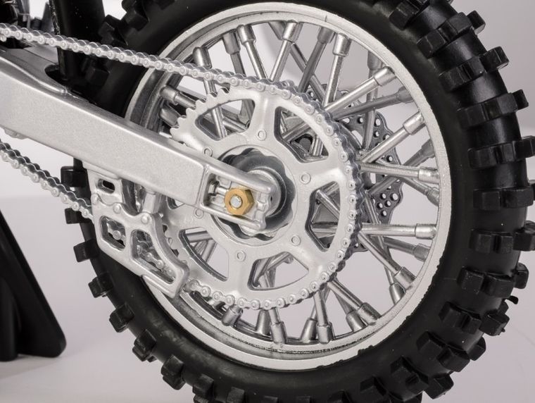 Daffi, Honda CRF450R 2018, motocykl, model metalowy, 1:6