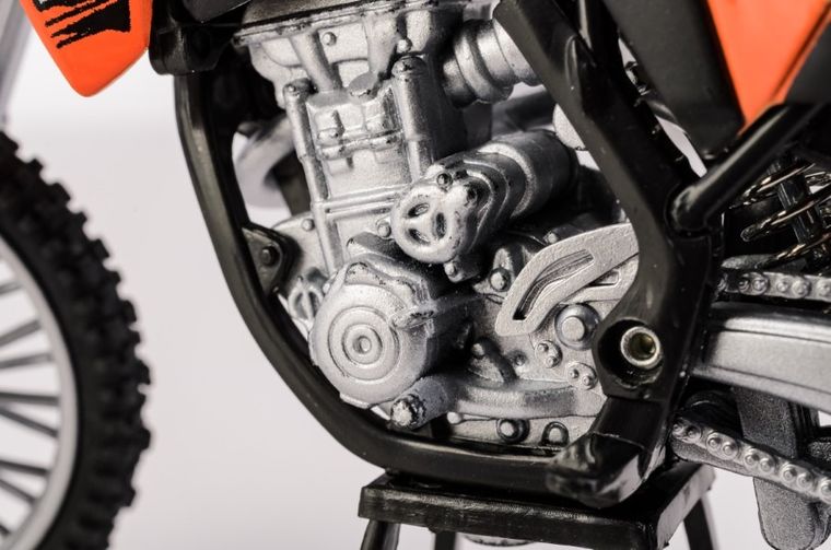 Daffi, KTM 350 SX-F, motocykl, model metalowy, 1:12