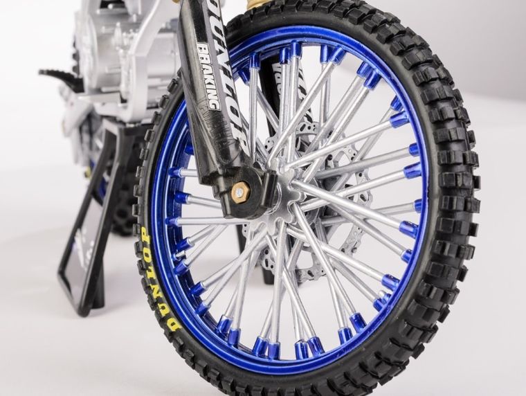 Daffi, Yamaha YZ450F Star Racing Team Bike 2022 Rider: Eli Tomac No.3, motocykl, model metalowy, 1:6