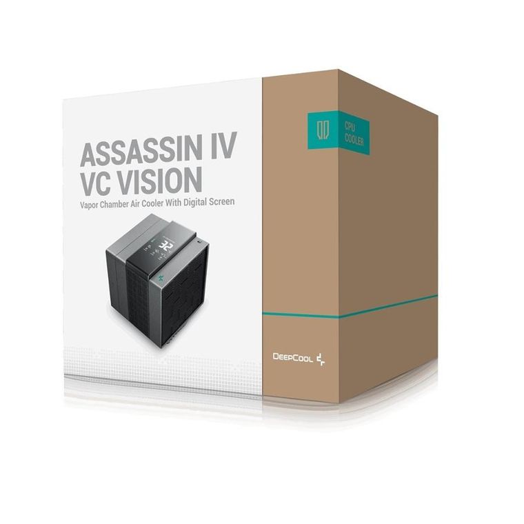 Deepcool, chłodzenie komputerowe, ASSASSIN IV VC VISION R-ASN4-BKNVMD-G