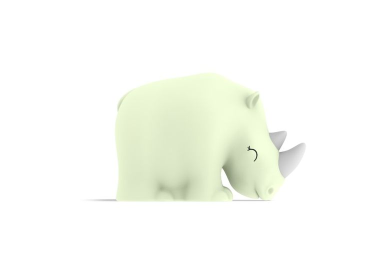 Dhink, Nosorożec, lampka silikonowa na USB