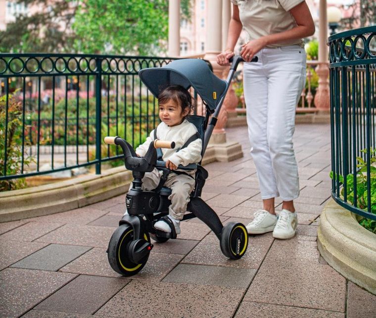 Doona, Liki S5, rowerek trójkołowy, składany, ocean blue