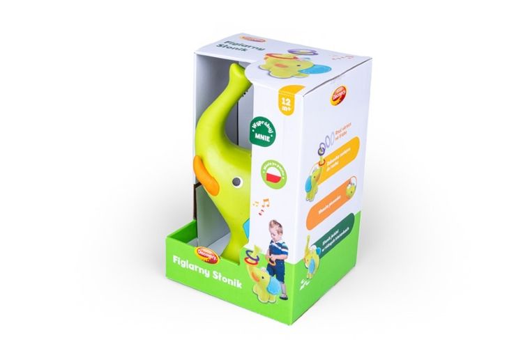 Dumel Discovery, Figlarny słonik, zabawka edukacyjna