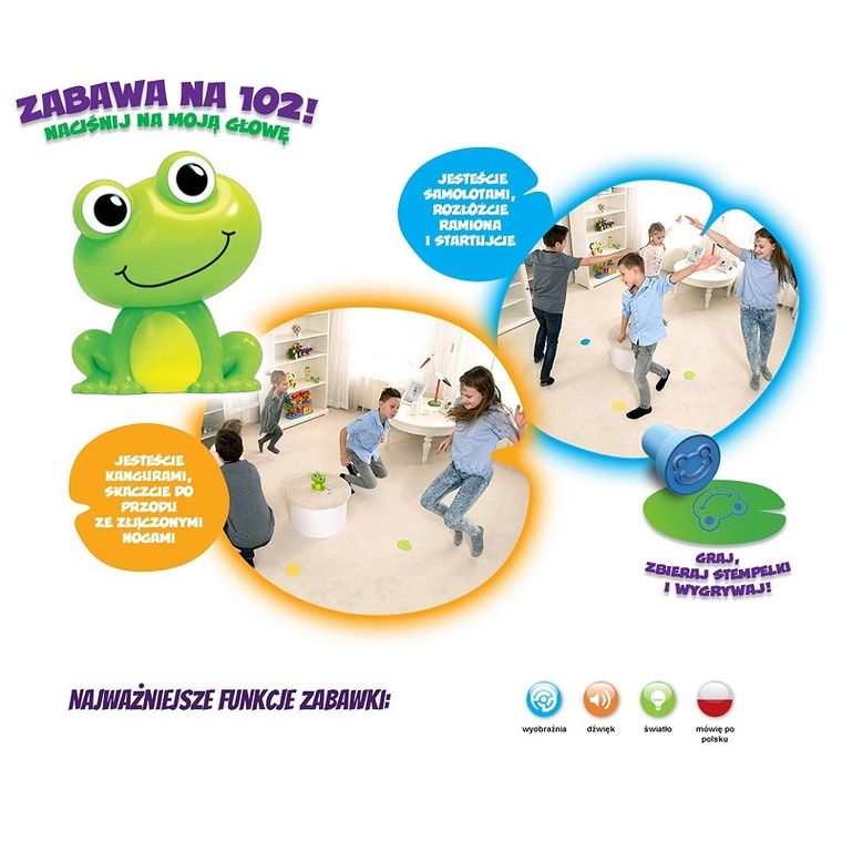 Dumel Discovery, Froggy Party, gra zręcznościowa