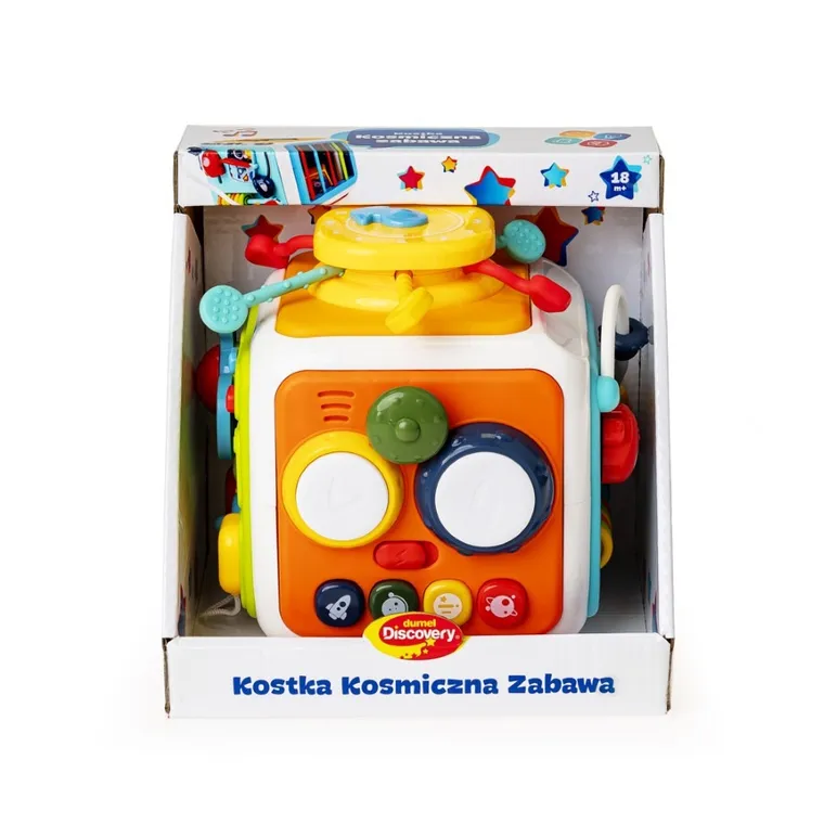 Dumel Discovery, Kostka kosmiczna zabawa, zabawka niemowlęca
