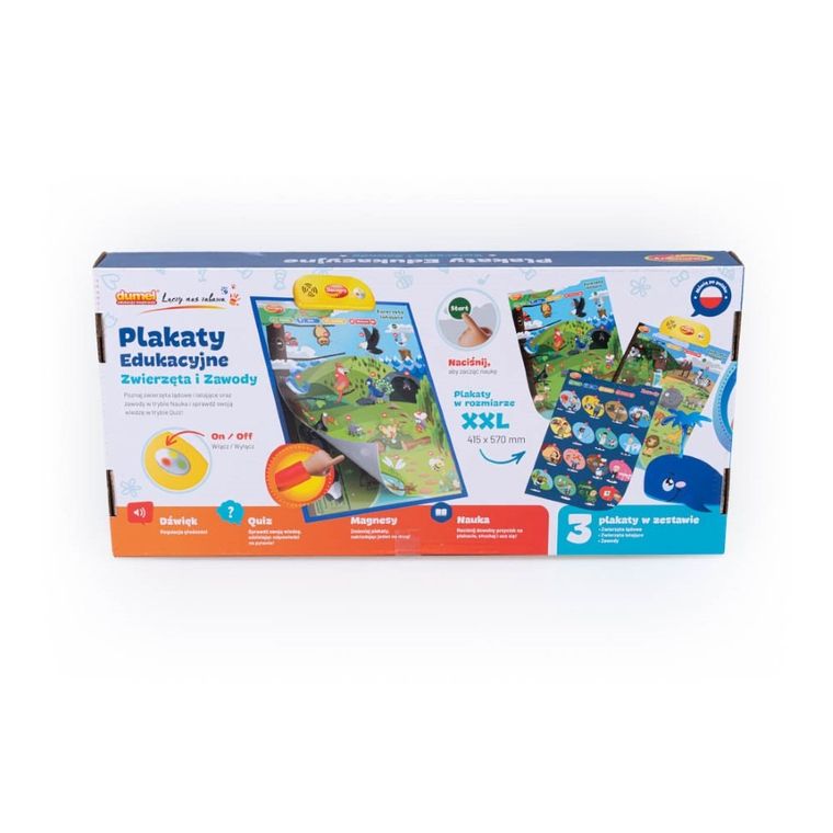 Dumel Discovery, Zwierzęta i zawody, edukacyjne plakaty interaktywne