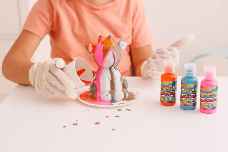 Dumel, Magiczne Malowanie, Lampka krówka, zestaw kreatywny