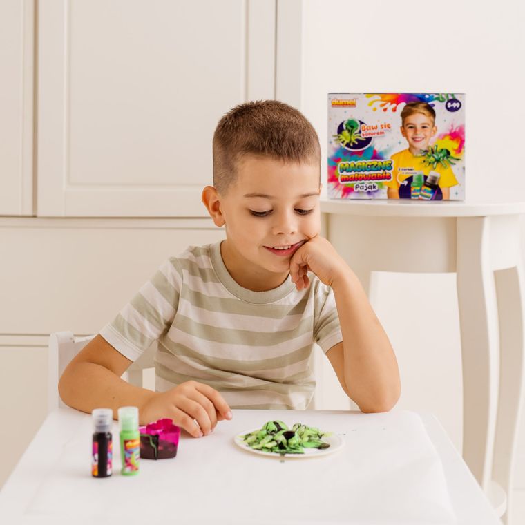 Dumel, Magiczne Malowanie, Pająk, zestaw kreatywny