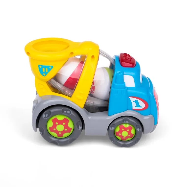 Dumel, Piłeczkowy Benio, pojazd interaktywny z piłeczkami