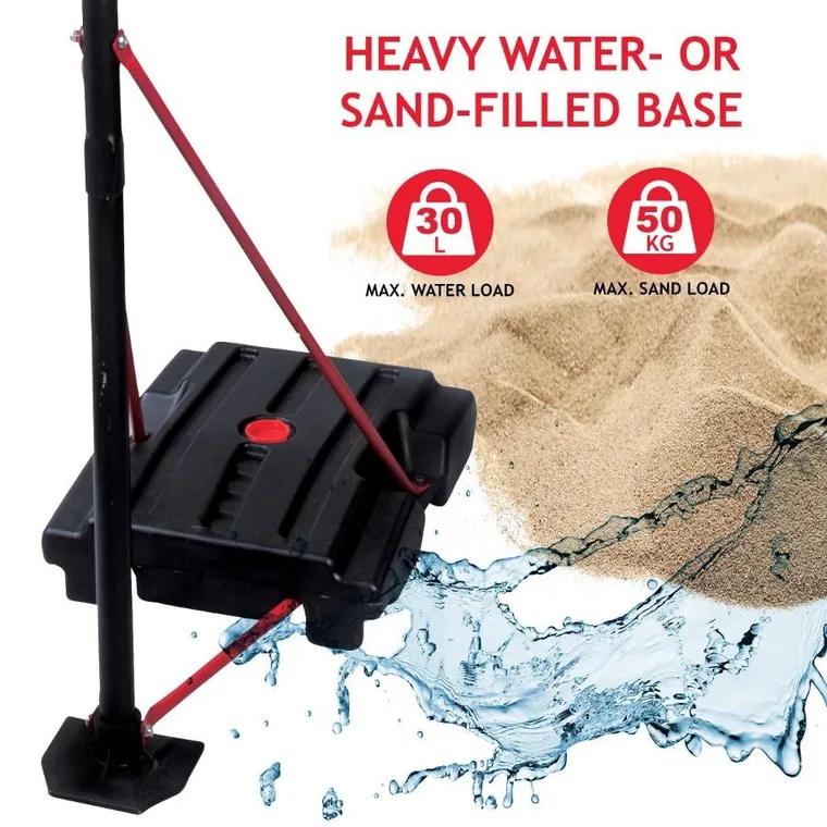 Dunlop, regulowany kosz do koszykówki, 3w1, 1,65-2,05m