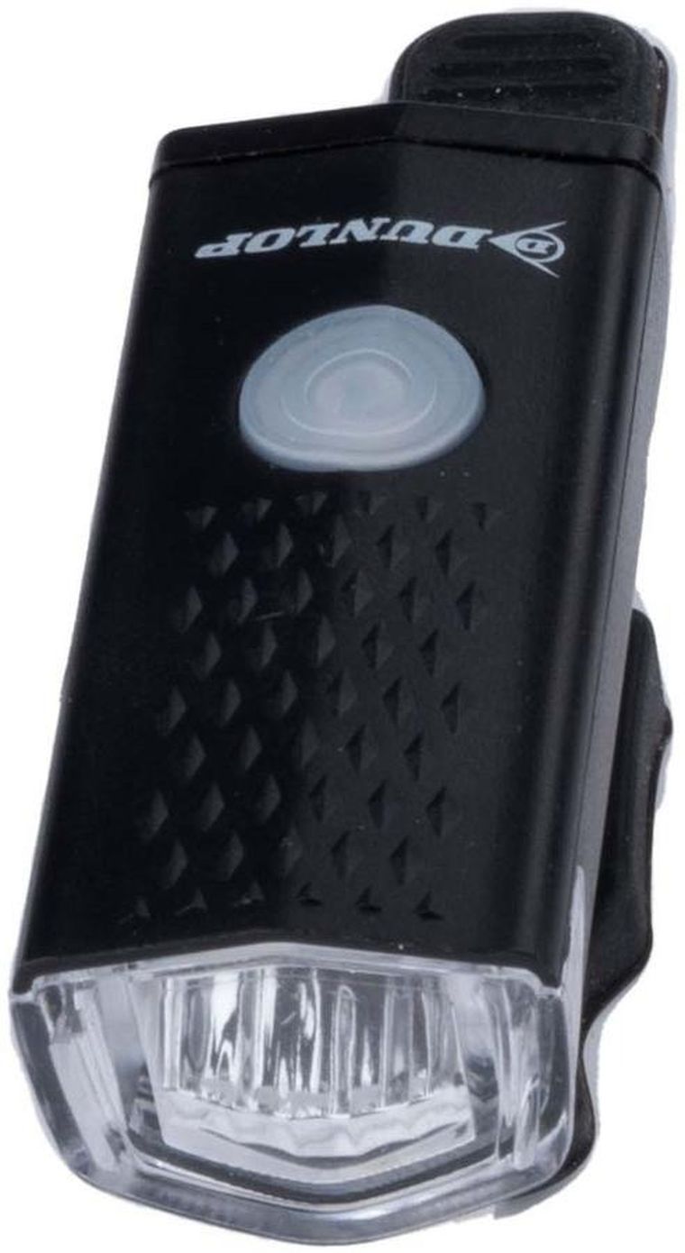 Dunlop, zestaw lamp rowerowych LED, przód i tył, ładowanie USB