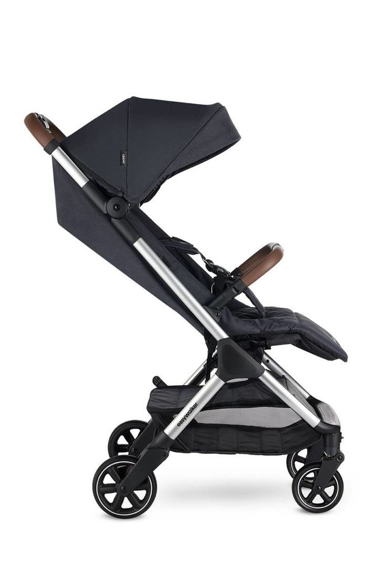 Easywalker, Jackey, kompaktowy, samoskładający się wózek spacerowy, z torbą transportową, Platinum Edition