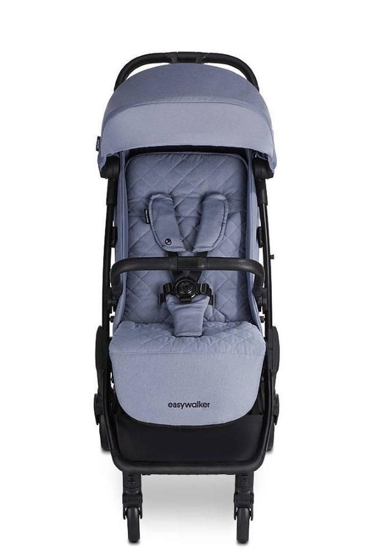 Easywalker, Jackey, kompaktowy wózek spacerowy, Steel Grey