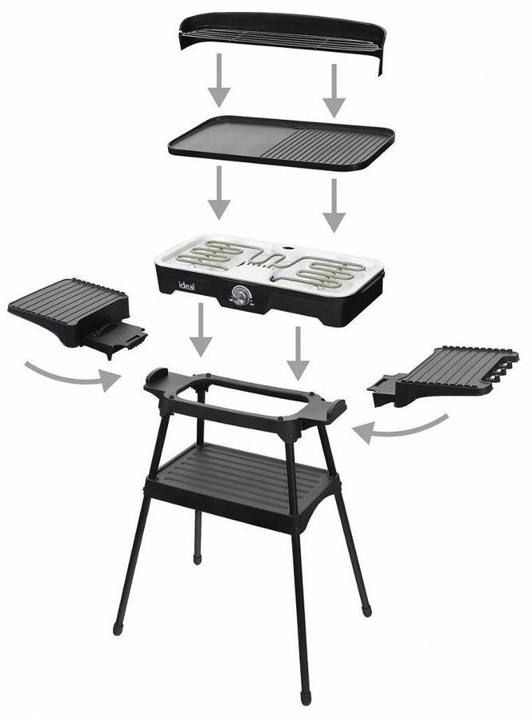 Eldom, grill elektryczny 2W1