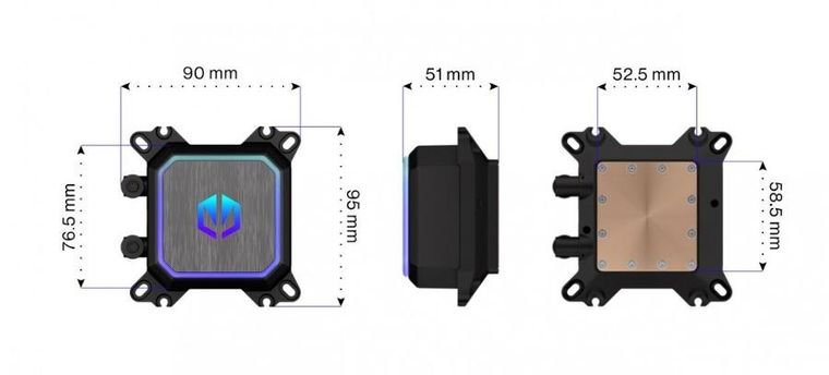 Endorfy, chłodzenie wodne, Navis F280 ARGB