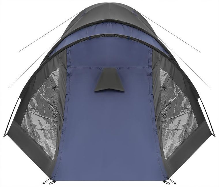Enero Camp, Cool, namiot 4-osobowy, czarno-niebieski