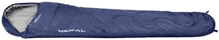 Enero Camp, Nepal, śpiwór, granatowy, 210-80-50 cm