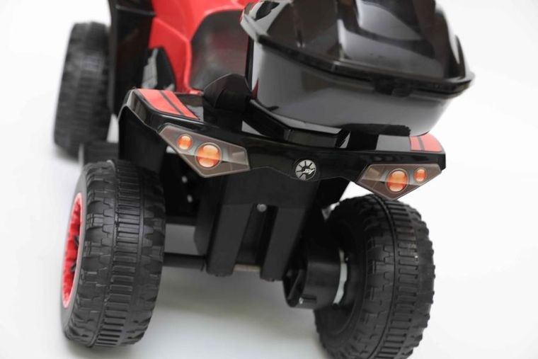 Enero, Micron, quad, pojazd na akumulator, czerwony