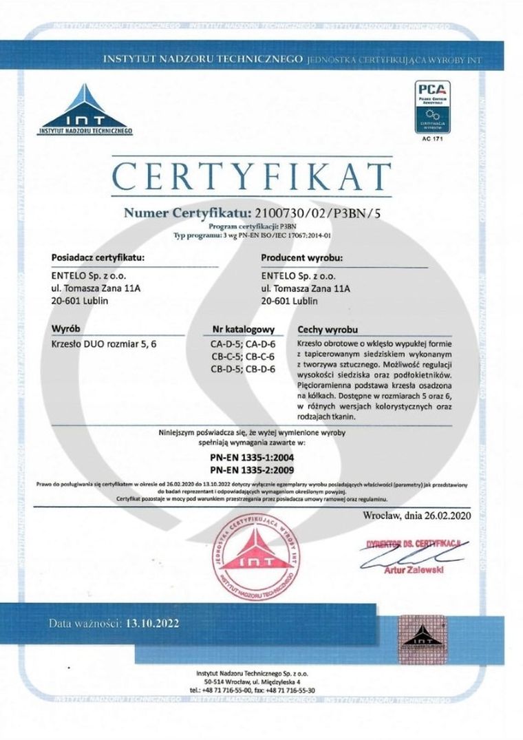 Entelo, Duo, krzesło młodzieżowe z podłokietnikami, wzrost 146-176,5 cm, antracyt