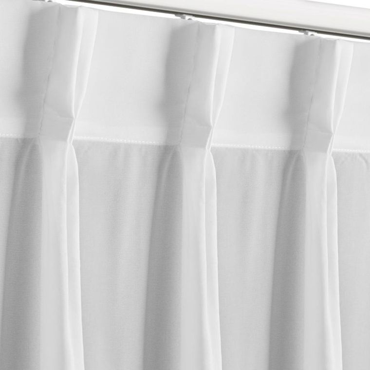 Eurofirany, firana gotowa, Loreta, 80-270 cm, biały
