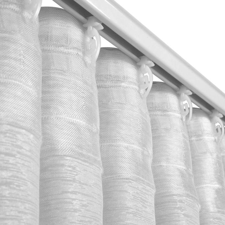 Eurofirany, firana gotowa na taśmie, Belissa, 300-300 cm, biały