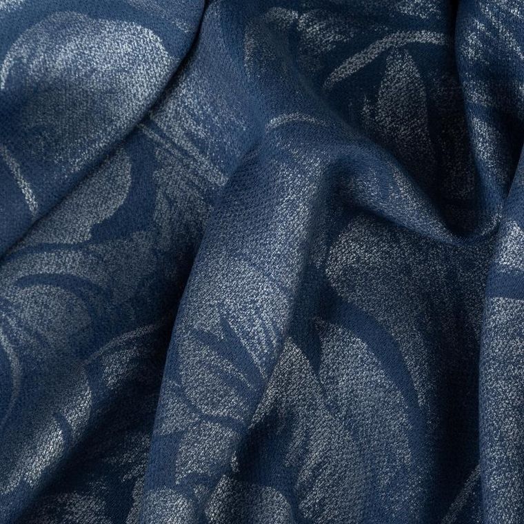 Eurofirany, zasłona gotowana taśmie, Scarlet, 140-270 cm, granatowy