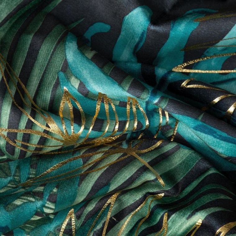 Eurofirany, zasłona zaciemniająca gotowa, na taśmie, Davos, 140-270 cm, czarny