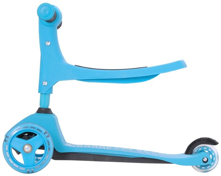 EVO, jeździk i hulajnoga 2w1, jasnoniebieska