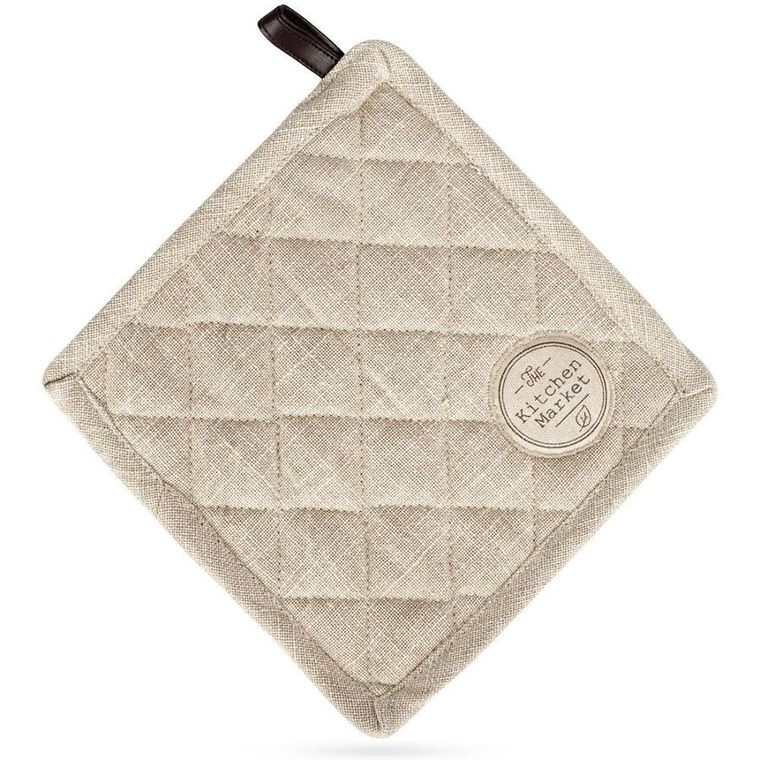 Excellent Houseware, łapka kuchenna, bawełniana, beżowa