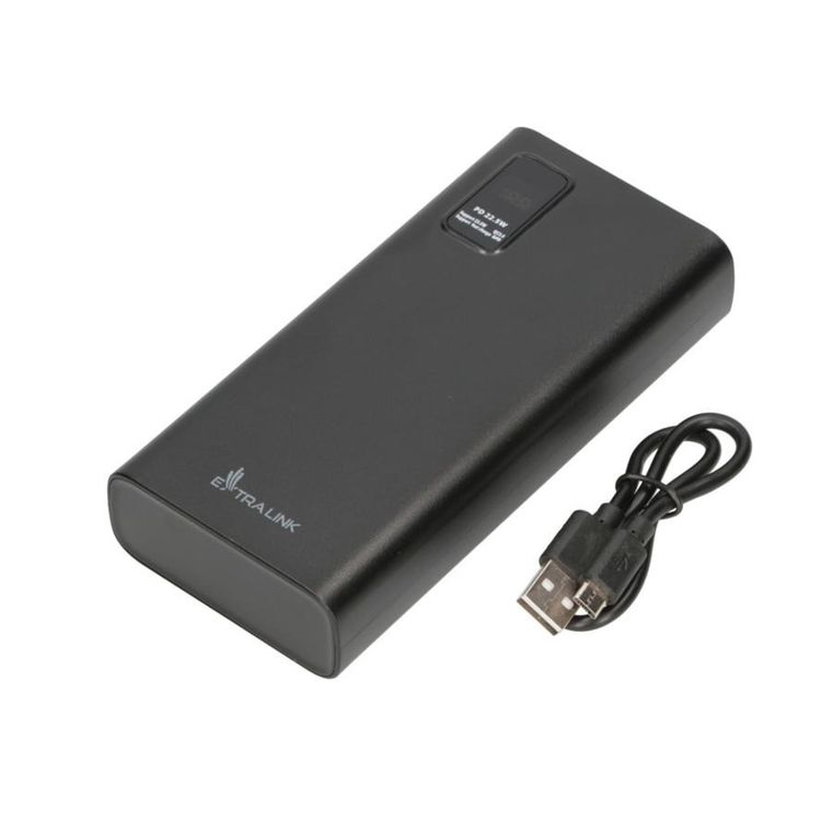 Extralink, EPB-068 20000mAh, powerbank, fast charging, USB-C