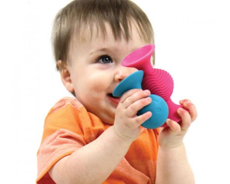 Fat Brain Toy Co. pipSquigz, przyssawki dla malucha