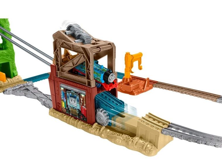 Fisher-Price, Tomek i Przyjaciele, Ucieczka ze złomowiska, zestaw z lokomotywką