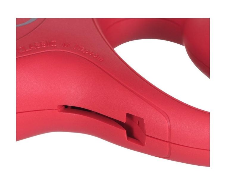 Flexi, New Classic, smycz automatyczna, rozmiar M, czerwona, 5m, do 25 kg