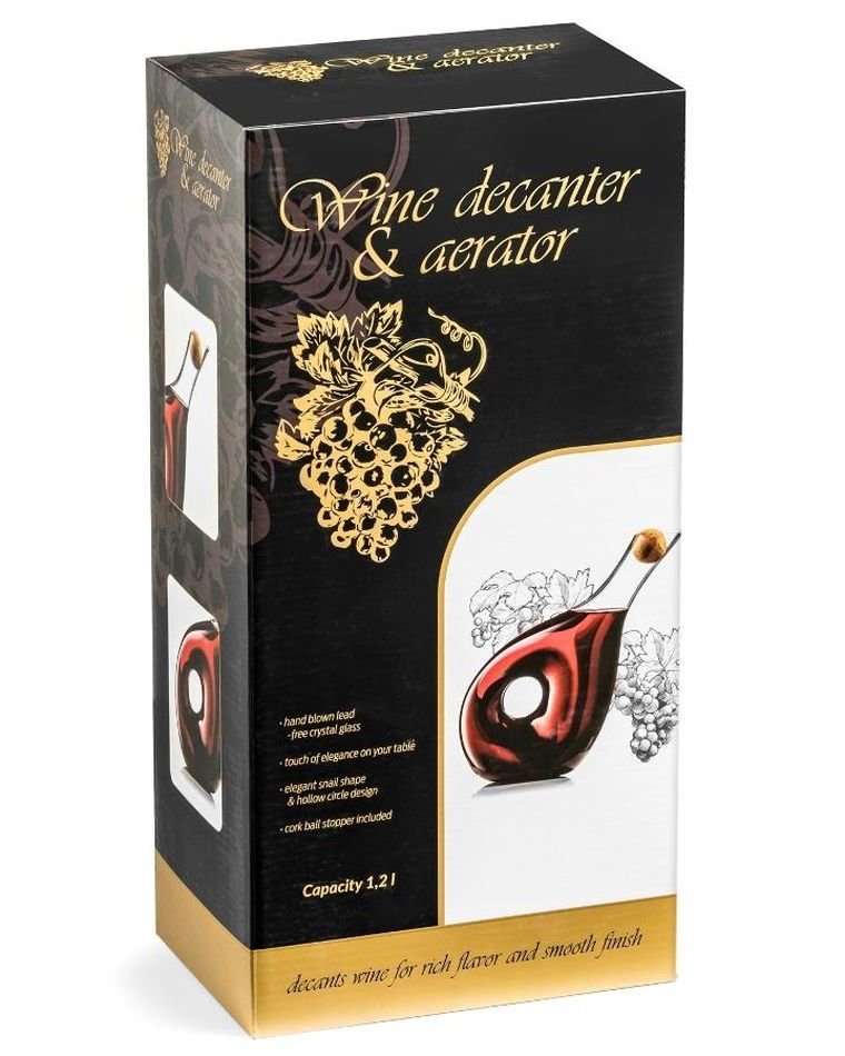 Gadget Master, karafka do wina i wody, twisted