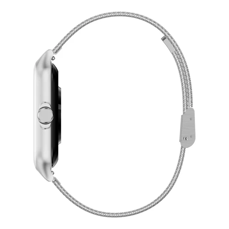 Garett, GRC, Activity 2, smartwatch, srebrny matowy