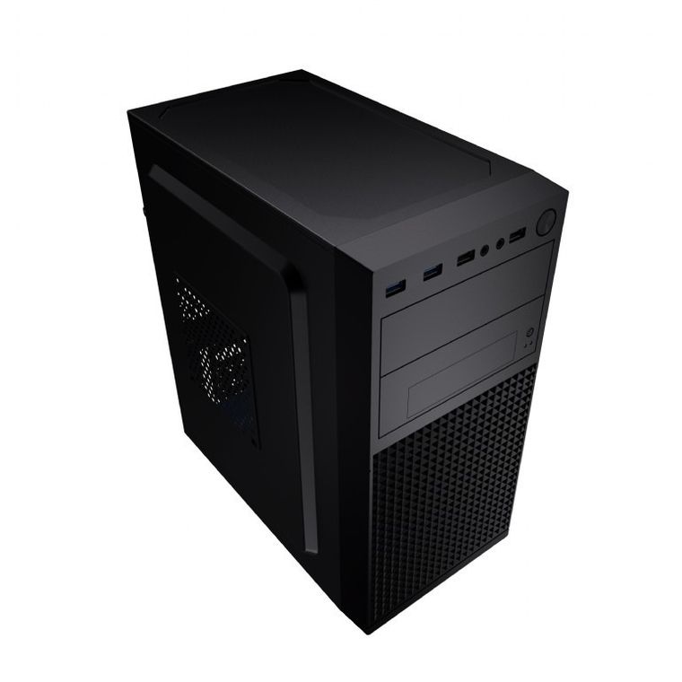 Gembird, obudowa komputerowa, Fornax K300, Micro-ATX, 2x USB 3.0 + 2x USB 2.0 czarna