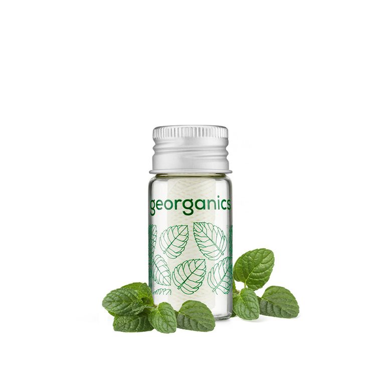 Georganics, Naturalna nić dentystyczna z kardamonem, 30 m