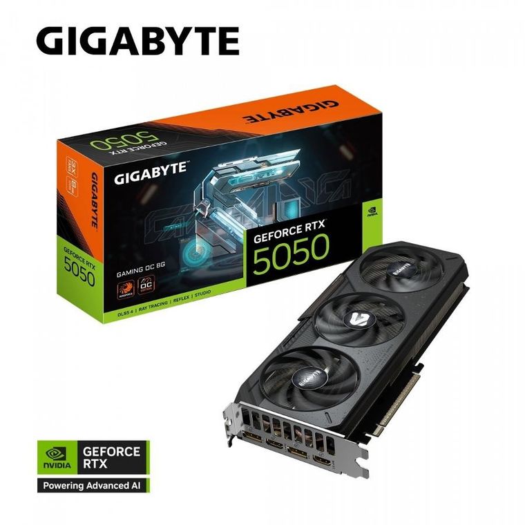 Gigabyte, karta graficzna, GeForce RTX 5050 GAMING OC 8G