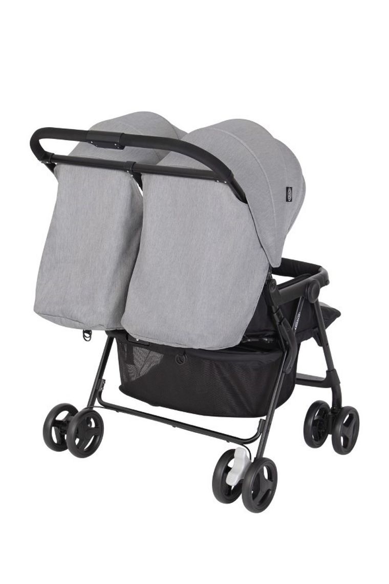 Graco, DuoRide, wózek spacerowy dla bliźniąt, Steeple Gray