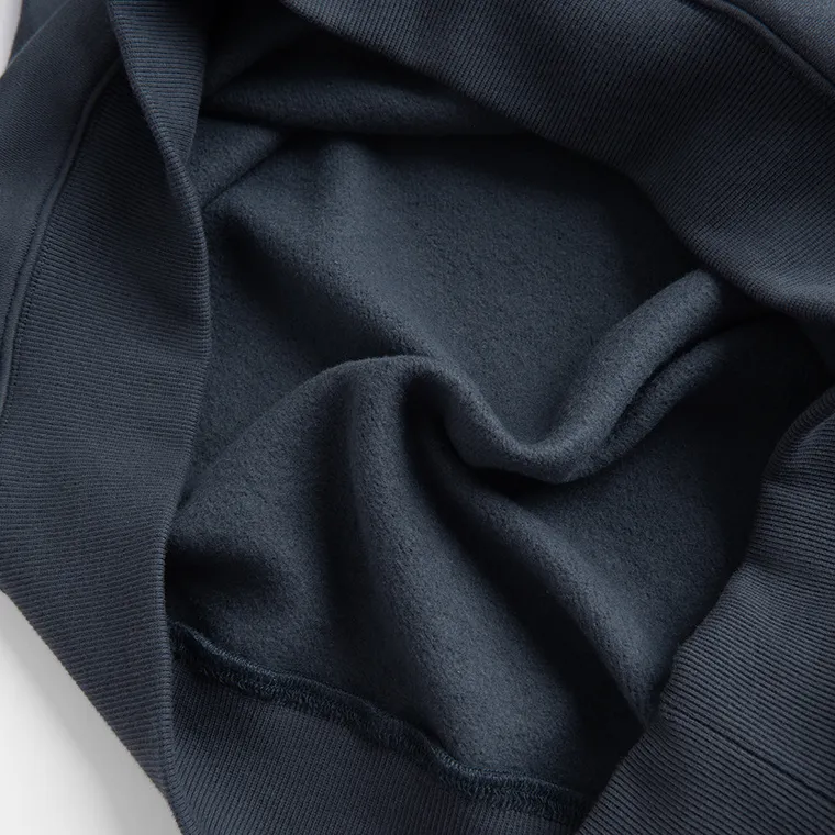 Granatowa bluza z kapturem oversize NOWEAR