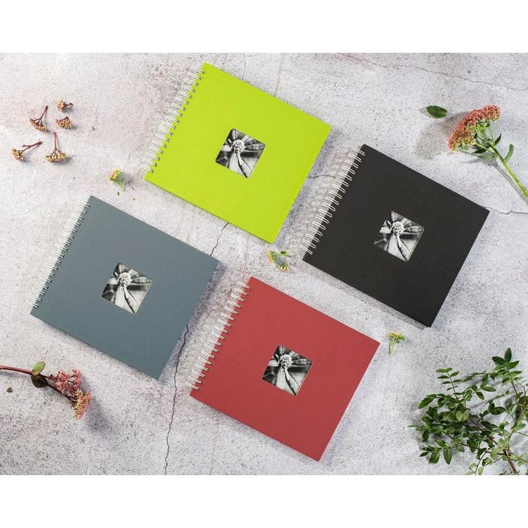 Hama, album do zdjęć, Fine Art, 28-24 na 50 zdjęć, białe strony żółty