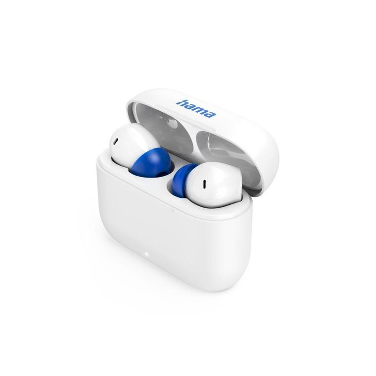 Hama, słuchawki bezprzewodowe, passion clear II, anc białe