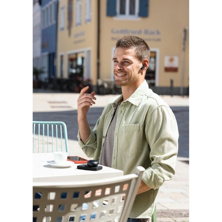 Hama, słuchawki bezprzewodowe, Spirit Unchained enc dokanałowe, czarne