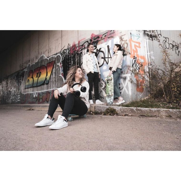 Hama, słuchawki nauszne, głośnik bluetooth passion turn, czarne