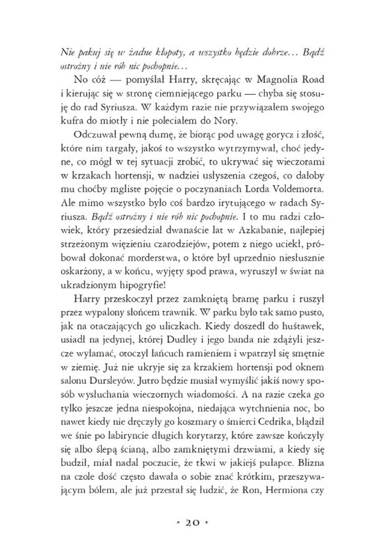 Harry Potter i Zakon Feniksa