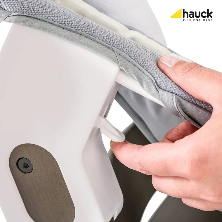 Hauck, Alpha Stretch, leżaczek 2w1, Grey